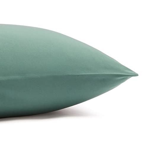 Image of Amazon Basics Lightweight Super Soft Easy Care Wrinkle Free Microfiber 3 Piece Bed Sheet Set with 14-Inch Deep Pockets, Twin, Emerald Green, Solid, Kids, Men & Women Bedding (Pack of 4)