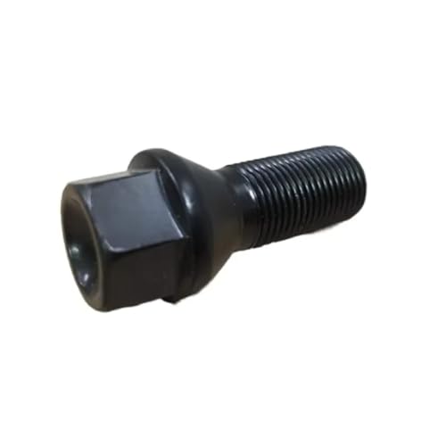 Pernos de rueda BMW para evitar roscas pasadas, kit de tuercas de acero negro m3 528 740 5