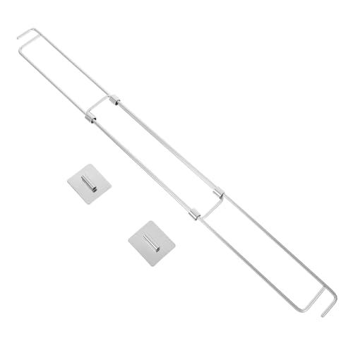 Uonlytech Soporte Ajustable para Frigorífico de Rv Acero Inoxidable Barra Telescópica para Estabilizar Neveras Remolques y Autocaravanas Accesorio Versátil para Reducción de Vibraciones y