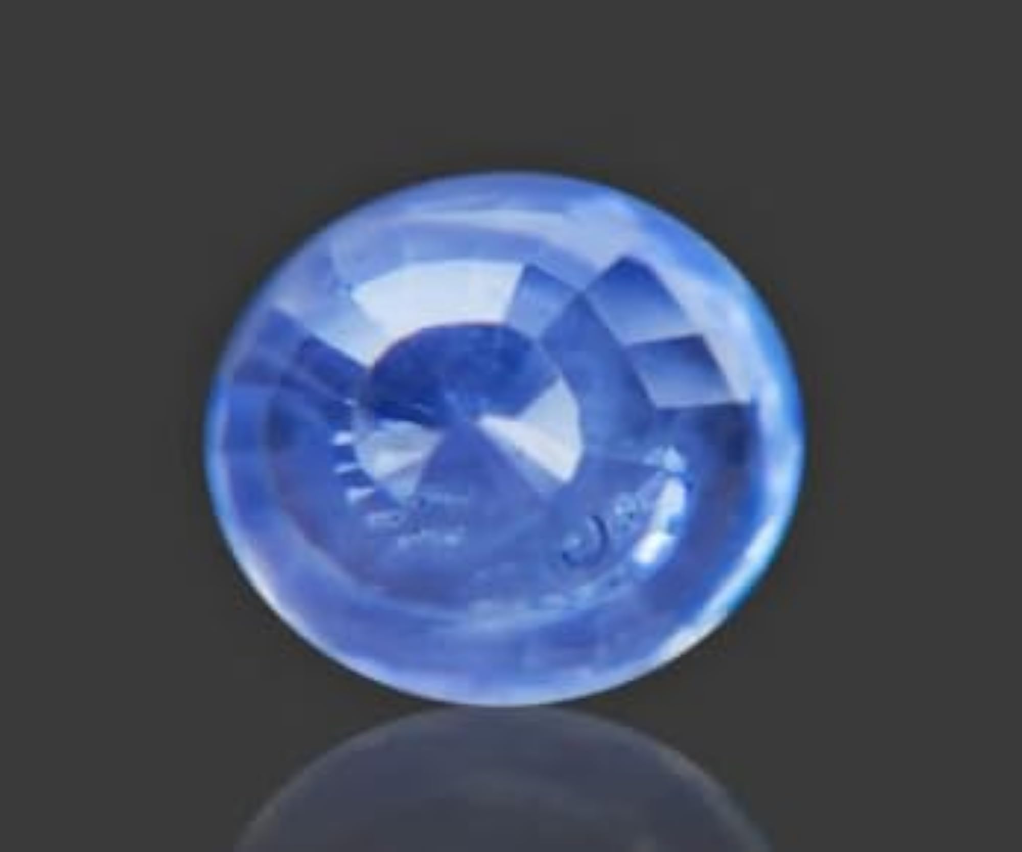 Original 4.85 Ratti Kashmiri Blue Sapphire Stone Certified