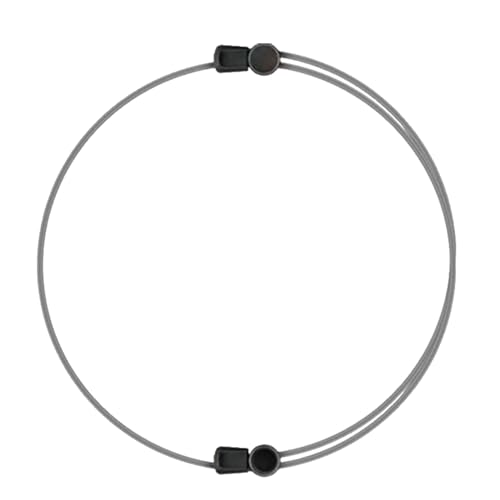 Nbbwwu Banda de corte de camisa, banda elástica para camisa, fácil de usar, ligera, elástica, ajustable, para meter camisas, suéteres, gris, L