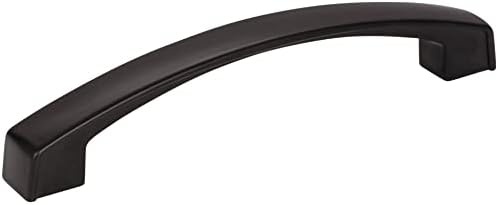 Jeffrey Alexander Merrick Pull 549-128MB Matte Black 128mm c-c