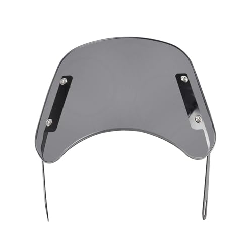 Pare-brise moto gris haute résistance pour optique Suzuki et Inazuma