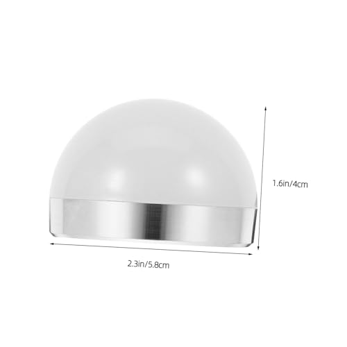 Cubierta antiniebla semiesférica para bombillas LED, luz cálida, fácil de limpiar miniatura 2