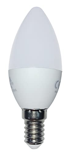 Set of 5 LED Candle E14 4 Watt 320 Lumen Warm White 3000 K LED Light Bulb Energy Saving High Quality Light Ideal for Living Rooms - Image 2