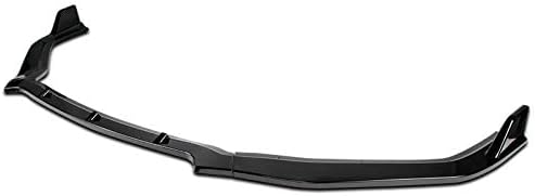 3PCS Front Bumper Lip Kit fit for compatible with 2012 Honda Civic 4DR/Sedan, CS-Style Splitter Trim Protection Spoiler, Air-Dam-Chin-Diffuser (Painted Black)