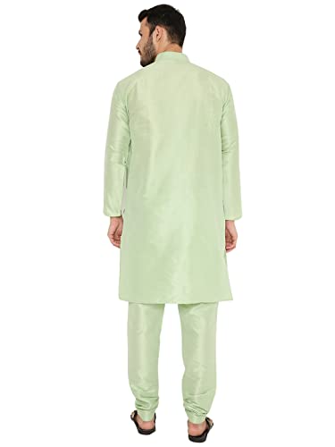 Image of Maharaja Banarasi Dupion Silk Kurta Pjama Set for Men