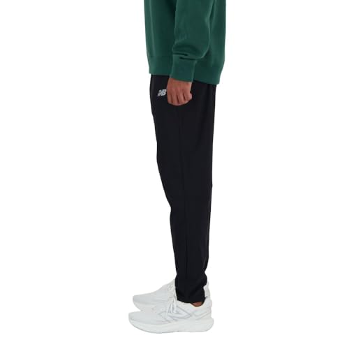 New Balance Men's AC Tapered Pant 29", Black, Large