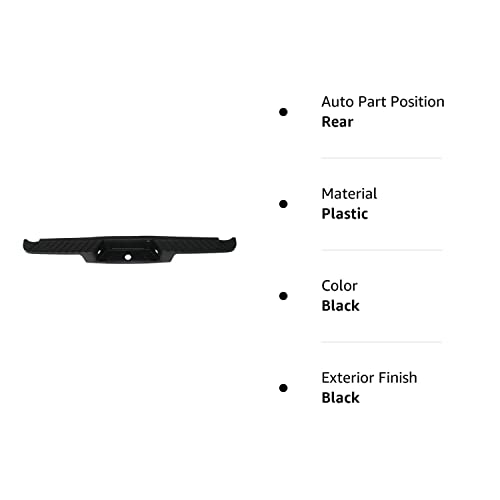 Garage-Pro Bumper Step Pad Compatible With 2009-2014 Ford F-150 Black Center #TOP5