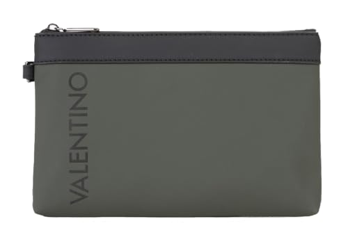 Sac d'accessoires Valentino Dragonhawk Soft Cosmetic Case en vert foncé premium