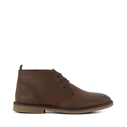 Dune London Mens CASHED Casual Chukka Boots Size UK 9 Suede Desert Boots