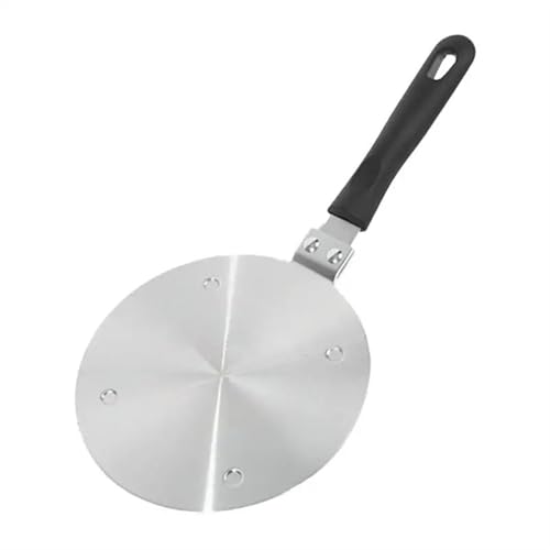 NihaoWXM Induktion Adapterplatte Wärmeleitungsplatte for Induktionsherde, Edelstahl-Diffusorringplatte, Induktionsherdschutz, Zubehör(13cm)
