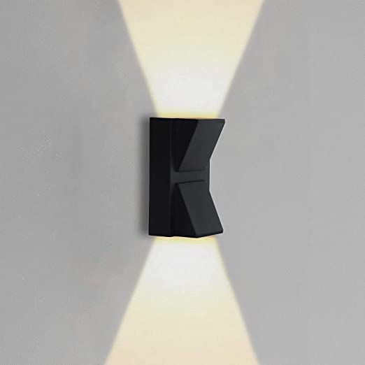 Shree Vijay electricals 10W LED K Outdoor Exterior Wall Step Up Down Wall Light | Fixture Lamp | Warm White (Yellow) (4 Pice)