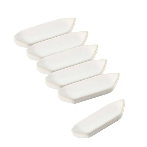 BAEKZ 8 Appoggia Bacchette In Ceramica Bianca: Per Posate Sempre Pulite E A Portata Di Mano - 4