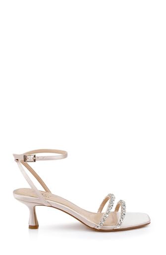 Jewel Badgley Mischka Marley Kitten Heel Sandal3