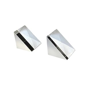 Lxxoz LXXOZ 1 Stück rechtwinkliges Prisma