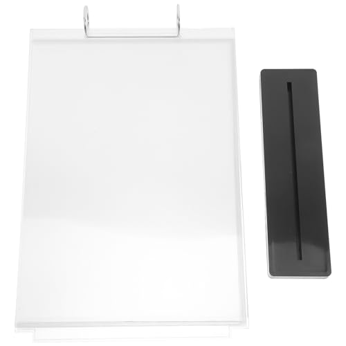 Présentoir acrylique transparent vertical porte affiche menu et photo