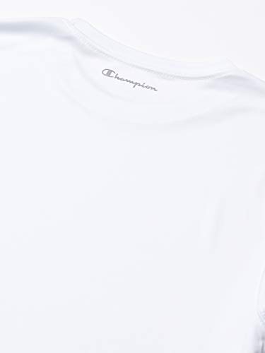 Champion Men's Short Sleeve Double Dry Performance T-Shirt, White, Medium #TOP2