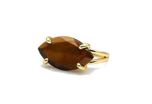 Bague Oeil de Tigre en Or : Un Bijou de Mode Personnalisé à Porter au Quotidien avec Élégance