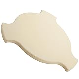 Unicook 17 Inch Smoking Stone for Akorn Kamado Grill, Cordierite Heat Deflector Pizza Stone for Charcoal Smoker, Thermal Shock Resistant Heat Diffuser Plate, Compare to Char-Griller 6201