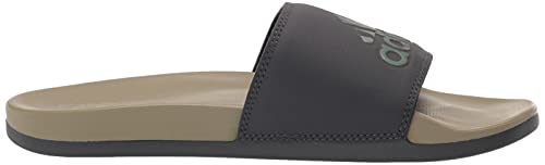 Image of adidas Men Grey Slides ADILETTE AQUA