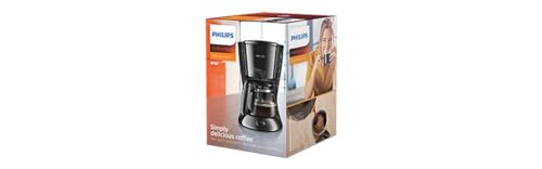 Philips HD7461/20 Daily Filter Coffee Machine, Removable, Swing-Out Filter, Black