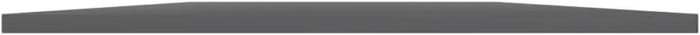 Bookshelf Boards 8 pcs,Bookshelf Replacement Planks,Wood Shelf,Melamine Shelf,Unfinished Wood,for retrofitting bookcases, excluding mounting Parts,High Gloss Gray 31.5"x7.9"x0.6" Chipboard