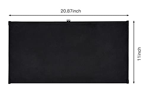 Keyboard Bag Case Sleeve Pouch for Universal Keyboard, Logitech/Razer/Das/Havit/Apple Magic Keyboard Protector, Wireless/Wire Computer/Gaming PC Keyboard Dust Cover-Black