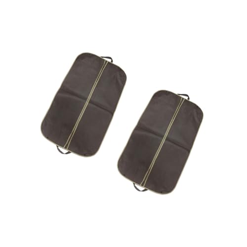 2pcs Hanging Closet Organizer Suit Protector Garment Bags Dress Storage Bag Zipper Lightweight Portable Pouch