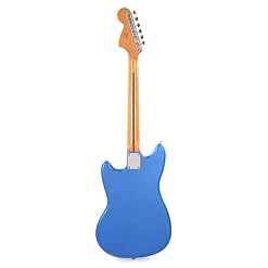 Squier Classic Vibe ’60s Mustang Competition – touche laurier – Lake Placid Blue avec rayures Bleu - Les Beatles, Paul McCartney, John Lennon, RIngo Starr, George Harrison Squier Classic Vibe '60s Mustang Competition - touche laurier - Lake Placid Blue avec rayures Bleu – Image 5