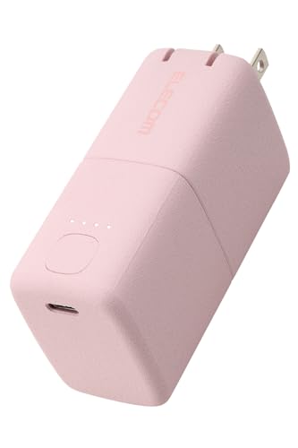 Amazon | エレコム モバイルバッテリー 5000mAh AC時30W 20W
