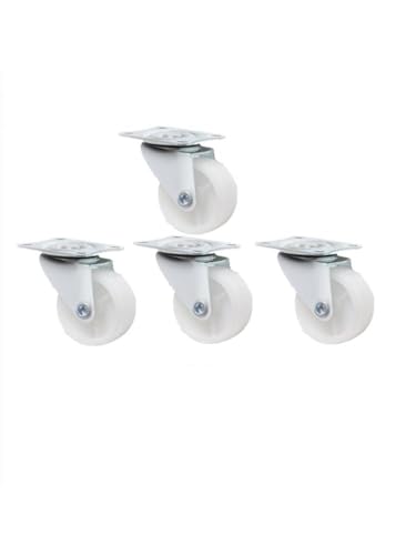 Petite roue en plastique 1.25 pouce pour meuble bas : déplacement fluide à fond plat