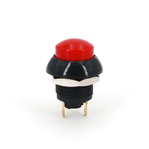 Botón de joystick sustituto con interruptor momentáneo PA12 de dos pines 5