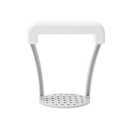 Yams Potatoes Masher Plastic Pressed Fruit Sweet Potato Mashed Mud Kitchen Tool Vegetable Masher Easy to Grip Vegetable Masher Hand Tool Small Holes