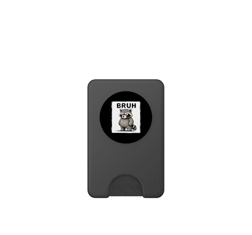 PopSockets PopWallet MagSafe carcasa tarjetero mapache retro basura panda 2