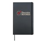 Dissertation Defended Checkbox Design Hardcover Journal, Black