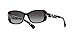 Coach HC8168 Sunglasses, Black/Grey Gradient, 56 mm