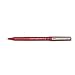 Razor Point Ii Stick Porous Point Marker Pen, 0.2Mm, Red Ink/Barrel, Dozen