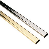 Mayer 706C1.5C - Barra Armario Oval 25X15 1,5Mts Cro