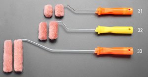 エスコ 50mmスモールローラー刷毛セット EA109NC-32