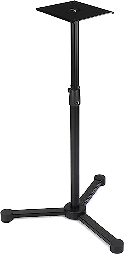 K&M 26720.022.55 Adjustable Monitor Speaker Stand - Black