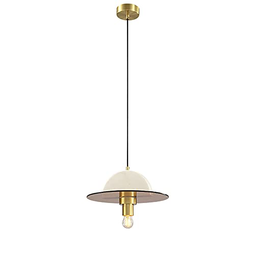 Suspension E27 marbre gris luminaire suspendu chambre moderne