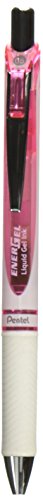 Bolígrafo Retráctil Pentel Gel Punta Fina 0.5 mm Negro