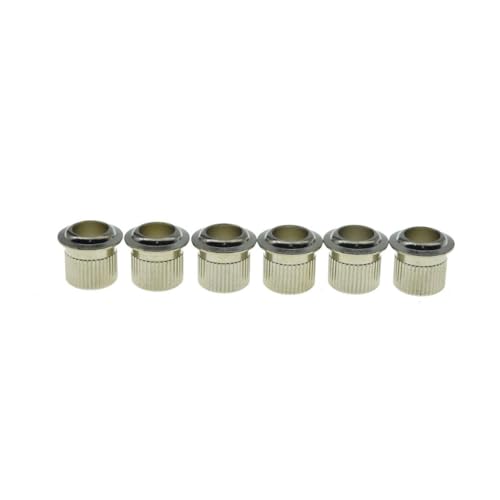KAISH Premium Brass Vintage Size Guitar Tuner Bushings 1/4