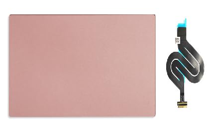 ICTION New A1534 Trackpad touchpad with Cable Replacement for MacBook 12inch 2016 2017 Year Rose Gold (it can not fit 2015)