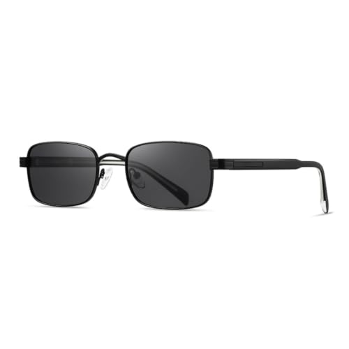 Lunettes de soleil polarisées homme en plaque métallique et protection UV400