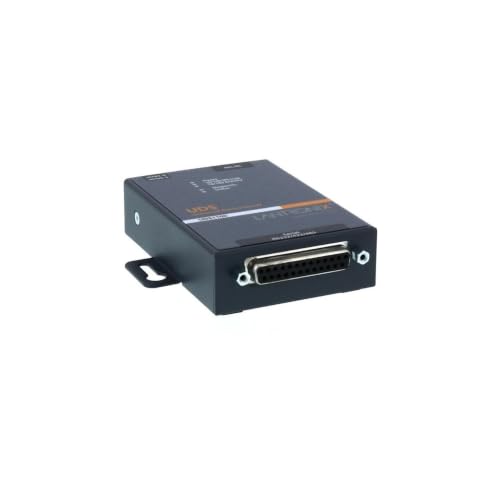 Image of Lantronix UDS1100 /UDS2100 Device Server - 1- or 2-Port Serial-to-Ethernet Device Server, RS-232 /422 /485, 10 /100 Ethernet with 15 kV ESD Protection; UDS2100 Supports PoE - UD1100001-01