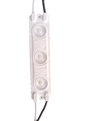 Q QINGCHEN 110V AC 3.0W LED Module 6500K White Decorative Light for Letter Sign Advertising Signs with Tape Adhesive Backside (80PCS Pack)