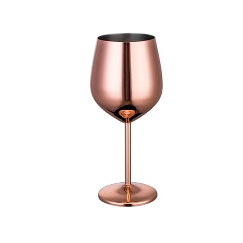 Soulnioi 500 ml Cocktailgläser, Roséweingläser zum Servieren von Cocktails, Geschenk für Hochzeitstag, Valentinstag (Rose)