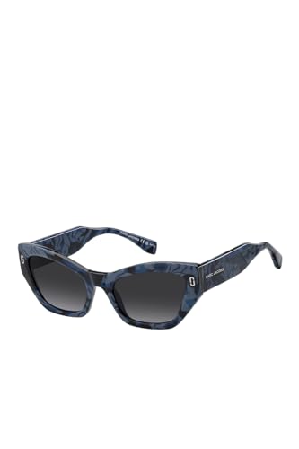 Gafas Marc Jacobs MJ 1117/S de sol cuadradas azul mármol talla 54 2